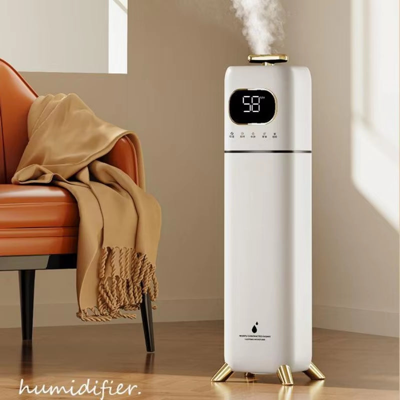 8L Humidifier Home Silent Bedroom Sprayer Heavy Fog Pregnant Woman Baby Floor Type Remote Control Household