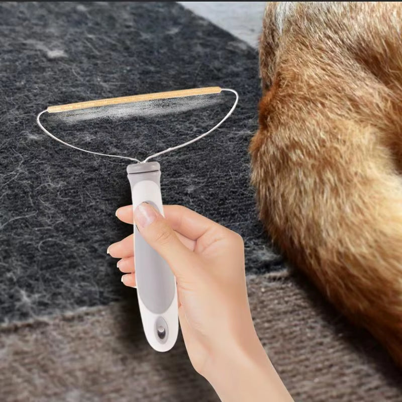 Pet Hair Carpet Rake Pet Hair Remover Adjustable Long Handle Hair Broom Carpet Scraper Reusable Fur Lint Remover Cleaning Tool