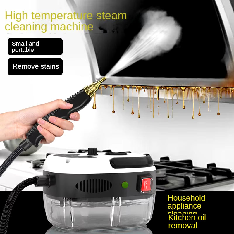 2500W Steam Cleaner High Temperature Jet Washer Range Hood for Kitchen Air Conditioner Car Cleaning Machine Home Appliances