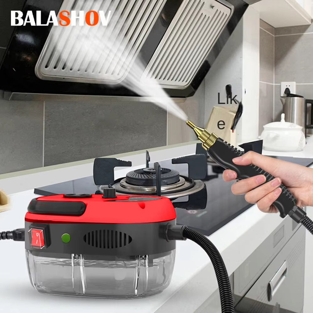 2500W Steam Cleaner High Temperature Jet Washer Range Hood for Kitchen Air Conditioner Car Cleaning Machine Home Appliances