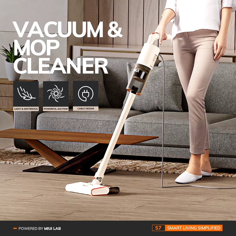 Wet & Dry Vacuum Cleaner Mopping Machine with 5M Wire